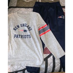 NFL New England Patriots Shirt/Pant Set